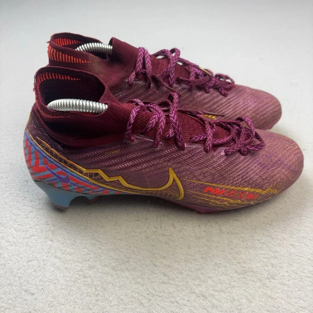 Nike Air Zoom Mercurial Shoes Mens Size 9 Purple Soccer Cleats FG DO9342-694